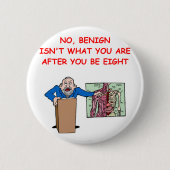 MED-Schulwitz Button (Vorderseite)
