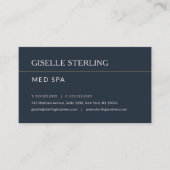 Med Spa Office Appointment Reminder Visitenkarte (Vorderseite)