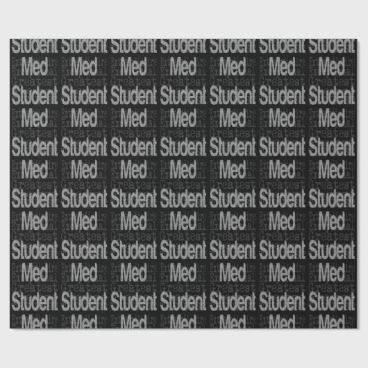 Med Student Extraordinaire Geschenkpapier (Flach)