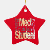 Med Student Extraordinaire Keramik Ornament (Hinten)