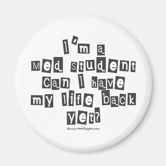 Med Student Ransom Magnet (Vorne)