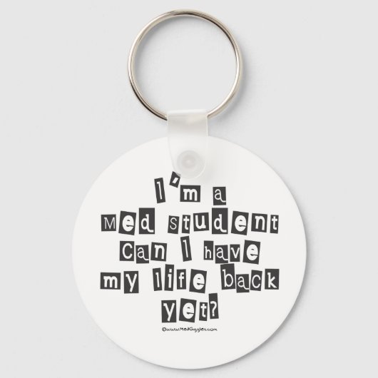 Med Student Ransom Schlüsselanhänger (Vorderseite)
