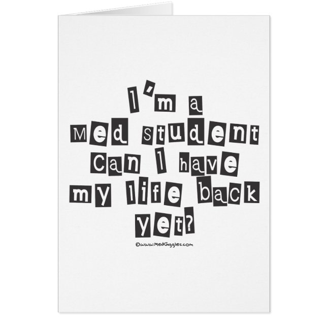 MED-Studenten-Lösegeld-Anmerkung (Vorne)