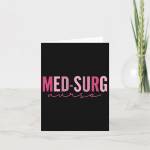 Med Surg Krankenpflege Krankenpflege Schulabschlus Karte
