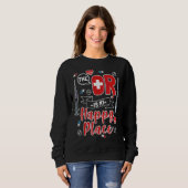 Med Surg Nurse Doctor Sweatshirt (Vorne ganz)