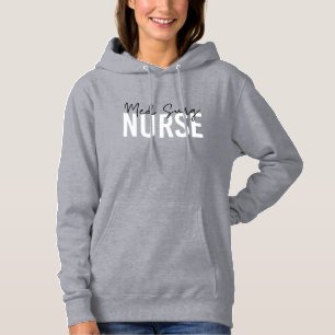 Med Surg Nurse Medizinisch-chirurgische Krankenv Hoodie