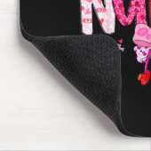 Med Surg Nurse Valentine's Day Stethoscope Coquett Mousepad (Ecke)