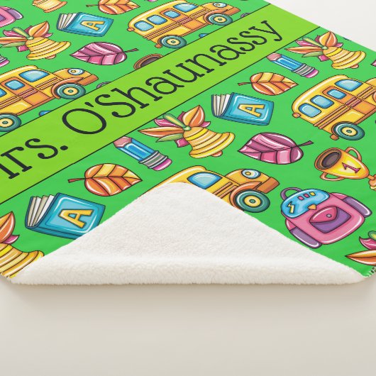 Med Teacher wackelt in Liebe Sherpa Blanket Sherpadecke (3/4)