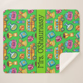 Med Teacher wackelt in Liebe Sherpa Blanket Sherpadecke (Vorderseite (Horizontal))