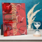 Med Tech-STERNEXPLOSION-LOGO Fotoplatte (Seite)