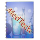 Med Tech-STERNEXPLOSION-LOGO Notizblock (Vorderseite)