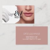 Med Wellness-Center Injektoren Plastikchirurg Visitenkarte (Vorne/Hinten)