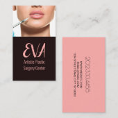 Med Wellness-Center Plastikchirurg Visitenkarte (Vorne/Hinten)