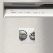 Medaille anlässlich der Eröffnung des Suez Magnet (In Situ (Geschirrspüler))