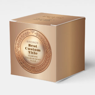 Medaille Benutzerdefiniert 3D Realistisch Editierb Geschenkschachtel