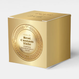 Medaille Benutzerdefiniert 3D Realistisch Editierb Geschenkschachtel