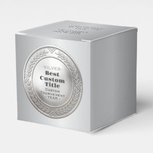 Medaille Benutzerdefiniert 3D Realistisch Editierb Geschenkschachtel
