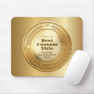Medaille Benutzerdefiniert 3D Realistisch Editierb Mousepad