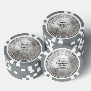 Medaille Benutzerdefiniert 3D Realistisch Editierb Pokerchips