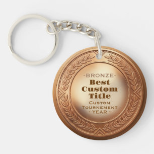 Medaille Benutzerdefiniert 3D Realistisch Editierb Schlüsselanhänger