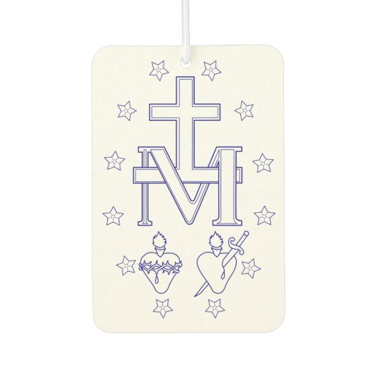 Medaille der Gottesmutter Autolufterfrischer (Vorderseite)