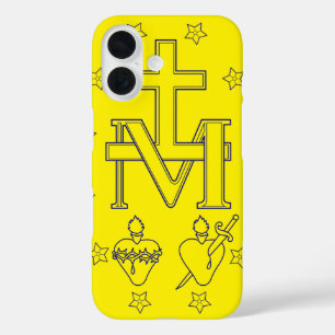 Medaille der Gottesmutter iPhone 16 Hülle