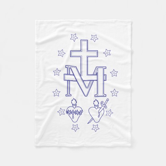 Medaille der Gottesmutter Fleecedecke (Vorderseite)