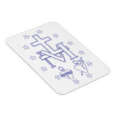 Medaille der Gottesmutter Magnet (Rechte Seite)
