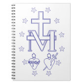 Medaille der Gottesmutter Notizblock (Vorderseite)