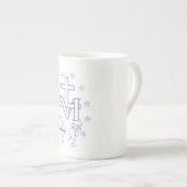 Medaille der Gottesmutter Porzellantasse (Vorderseite Rechts)