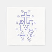 Medaille der Gottesmutter Serviette (Vorderseite)