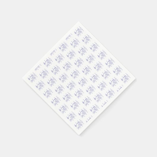 Medaille der Gottesmutter Serviette (Ecke)