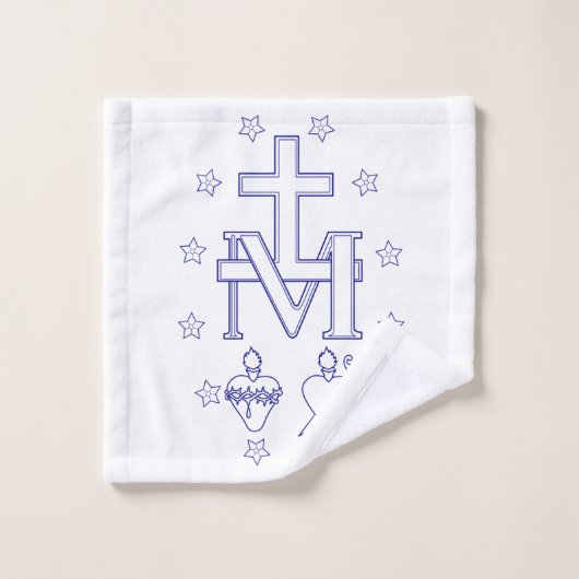 Medaille der Gottesmutter Waschlappen (Waschlappen)