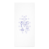 Medaille der Gottesmutter Werbekarte (Vorne)