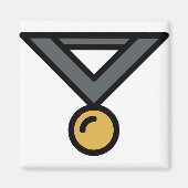 Medaille Magnet (Vorne)