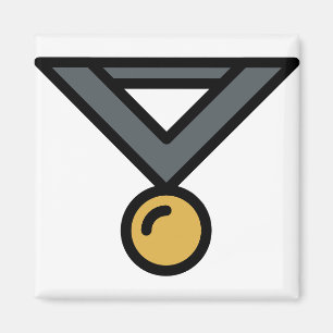 Medaille Magnet