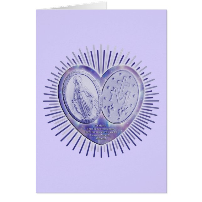 Medaille (médaille miraculeuse) / wunderbare Medai (Vorne)