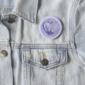 Medaille (médaille miraculeuse) / wunderbare Medai Button (Beispiel)