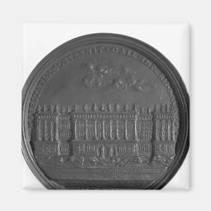 Medaille mit Berninis Entwurf für das Louvre Magnet