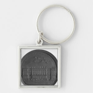 Medaille mit Berninis Entwurf für das Louvre Schlüsselanhänger
