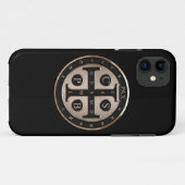 Medaille St. Benedict Case-Mate iPhone Hülle (Rückseite (Horizontal))