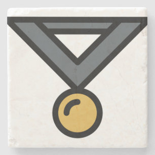 Medaille Steinuntersetzer