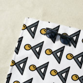 Medaille Strandtuch (Beispiel)