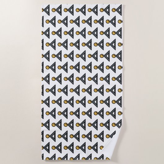 Medaille Strandtuch (Vorderseite)