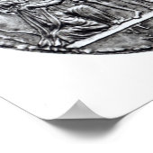 Medaille von Papst Julius III Poster (Ecke)