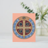 Medaille von Saint-Benedikt (Stehend Vorderseite)