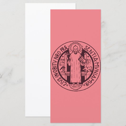 Medaille von Saint-Benedikt (Vorne/Hinten)