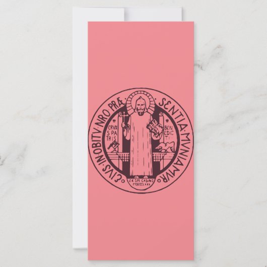 Medaille von Saint-Benedikt (Vorderseite)