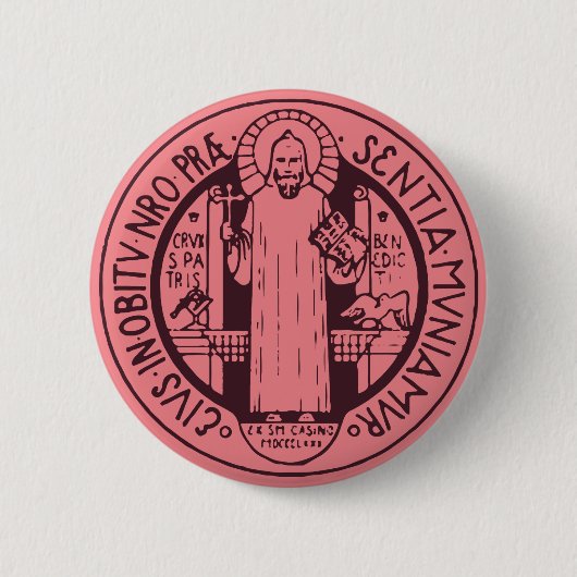 Medaille von Saint-Benedikt Button (Vorderseite)