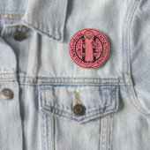 Medaille von Saint-Benedikt Button (Beispiel)